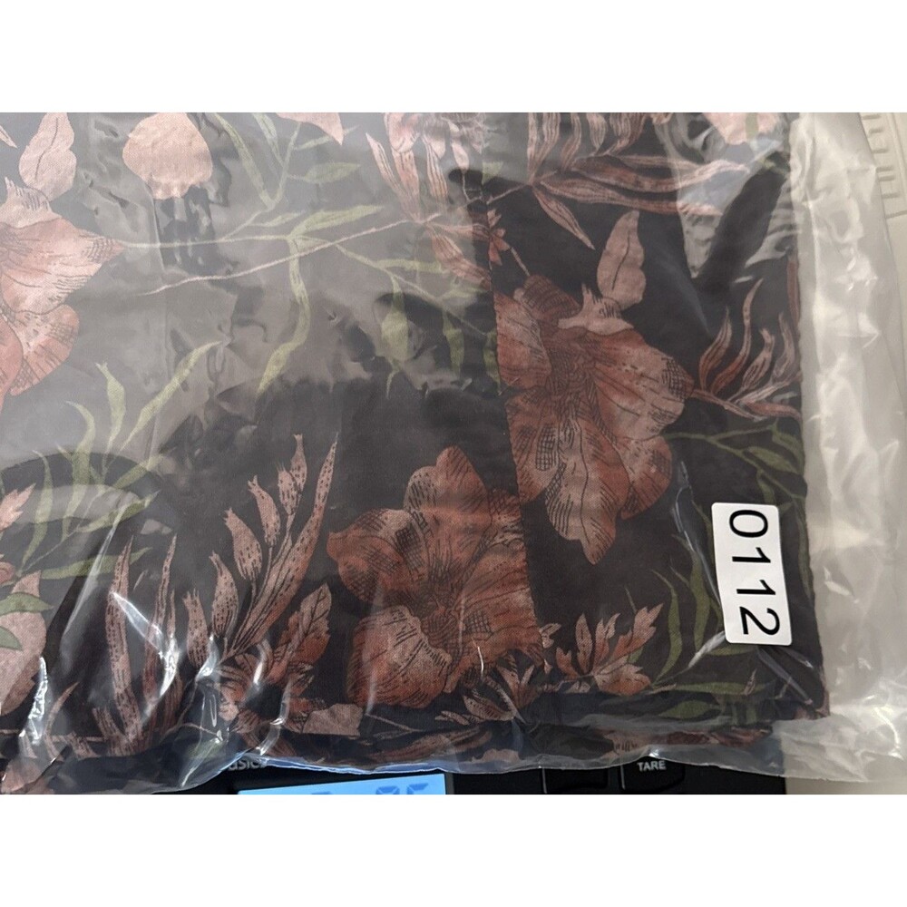Natural Life Brown Floral Palazzo Pants Women's Size Medium - Picture 12 of 12